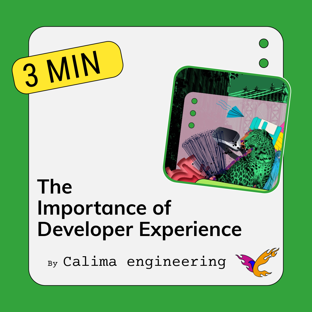 The Importance of Developer Experience